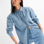 chemise en jean femme