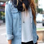 chemise en jean femme