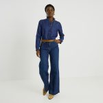 chemise en jean femme