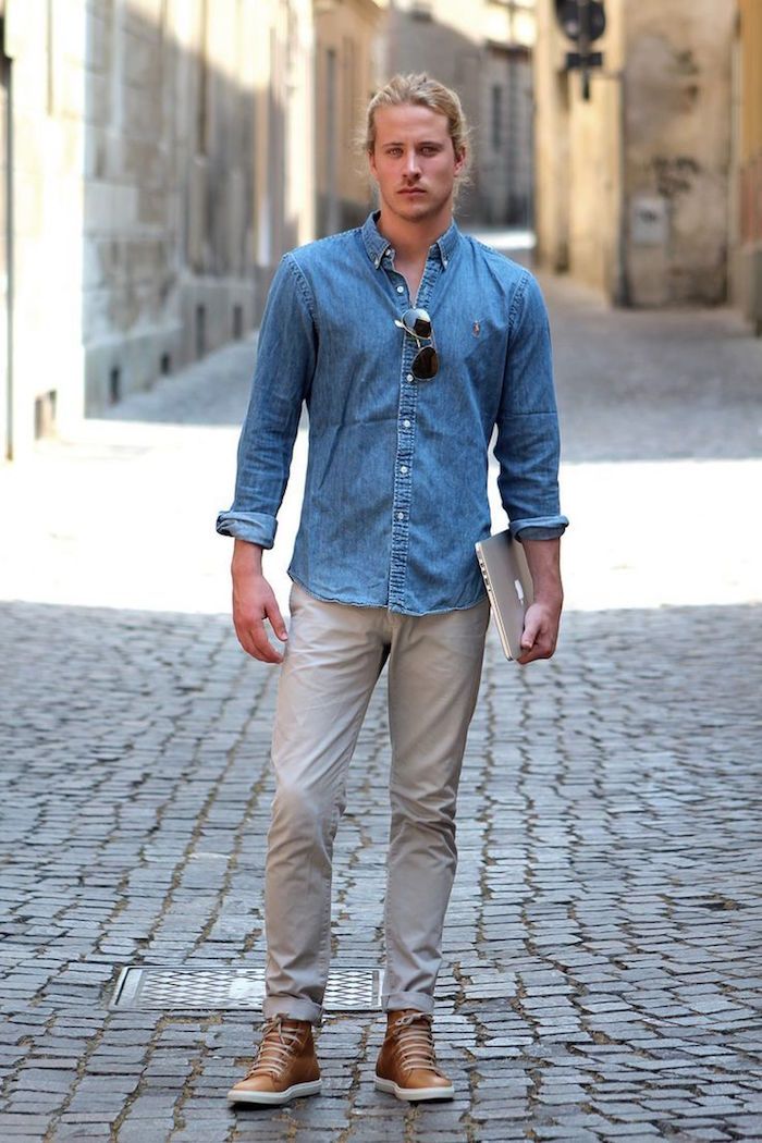 chemise-en-jean-homme-198jpw-1.jpg chemise en jean homme – Image 1