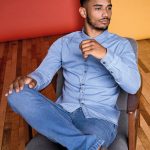 chemise en jean homme