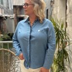 chemise jean femme