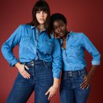 chemise jean femme