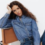 chemise jean femme