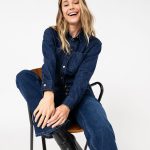 chemise jean femme