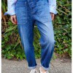 jean baggy femme