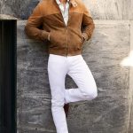 jean blanc homme
