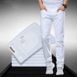 jean blanc homme