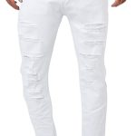 jean blanc homme