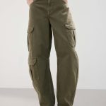 jean cargo femme