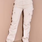 jean cargo femme