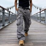 jean cargo homme