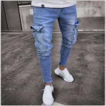 jean cargo homme