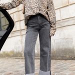 jean droit femme