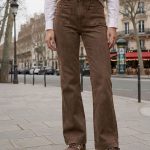 jean flare femme