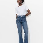 jean flare femme