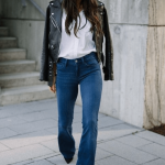 jean flare femme