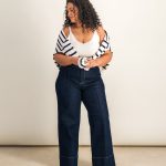 jean large femme