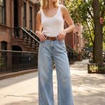 jean large femme