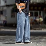 jean large homme