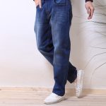 jean large homme