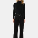 jean noir femme
