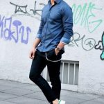jean noir homme