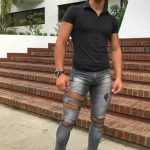 jean skinny homme