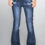 jean taille basse femme