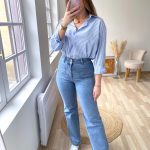 jean taille haute