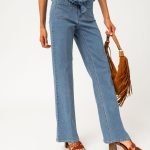 jeans femme taille haute