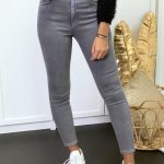 jeans femme taille haute