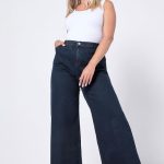 jeans large femme