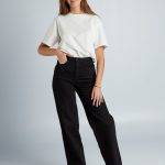 jeans noir femme