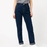 jeans taille haute femme