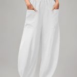 pantalon blanc femme