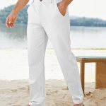 pantalon blanc homme