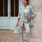 pantalon carotte femme
