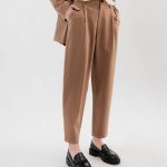 pantalon carotte femme