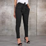 pantalon carotte femme