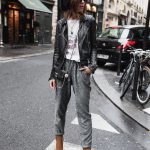 pantalon carotte femme