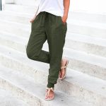 pantalon elastique femme