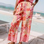 pantalon femme taille haute