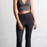 pantalon femme taille haute