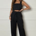 pantalon femme taille haute