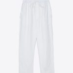 pantalon lin blanc