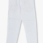 pantalon lin blanc