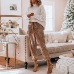 pantalon paillette