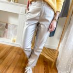 pantalon simili cuir
