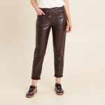 pantalon simili cuir